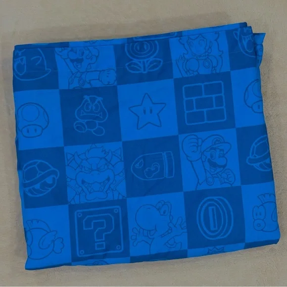 Nintendo Super Mario Full Size Sheet Set - Picture 10 of 13